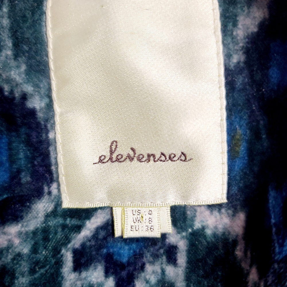 Anthropologie Elevenses Velvet Coat - Picture 12 of 12